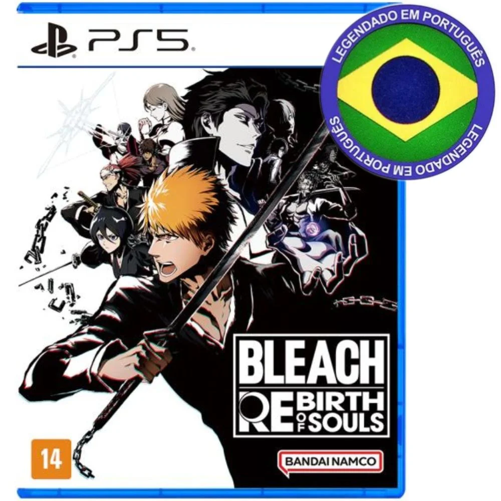 Bleach Rebirth Of Souls Ps 5 Mídia Física Legendado Em Português Bleach Rebirth Of Souls Ps 5 Mídia Física Legendado Em Português