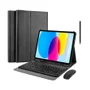 Case Magnética + Mouse + Teclado Para Tablet 10 2022 Tela 10.9