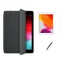 Kit Capa Smart Case Tablet 9a Geração 10.2 /can/pel - Preto