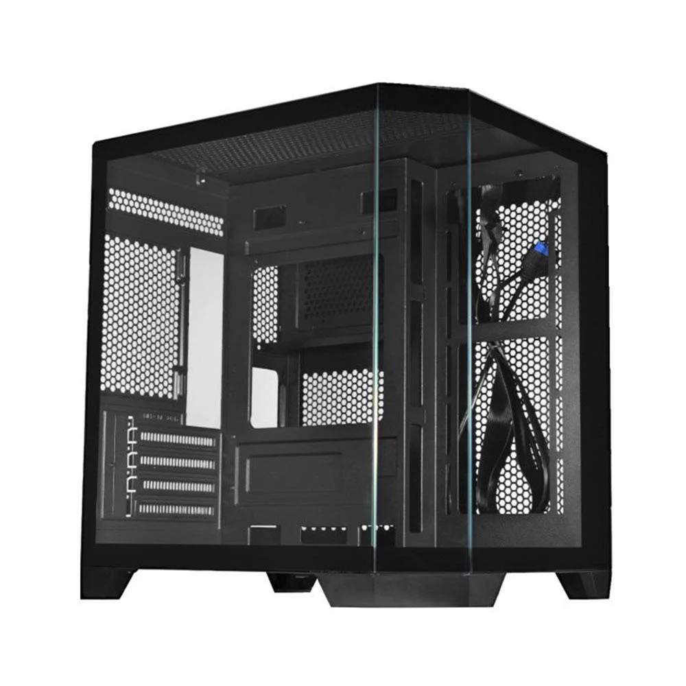 Gabinete Gamer K-mex Aquario Cg-0620 Angulo Preto Micro Atx Sem Fan Gabinete Gamer K-mex Aquario Cg-0620 Angulo Preto Micro Atx Sem Fan