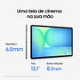 Tablet Samsung Galaxy Tab S10 Fe+ Wifi, 128GB, 8GB, Tela 13.1” 90hz, S Pen E Capa Inclusas Cinza - 128 Gb - Wi-fi - Bi-volt