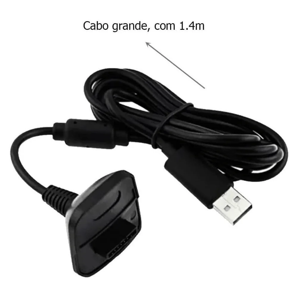 Bateria Com Cabo E Carregador Para Controle 360 Bateria Com Cabo E Carregador Para Controle 360