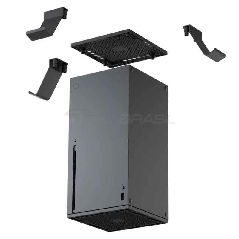 Tampa Anti-pó Suporte Para Fone De Ouvido E Controle XBOX Serie X Headset Headphone Preto Tampa Anti-pó Suporte Para Fone De Ouvido E Controle XBOX Serie X Headset Headphone Preto