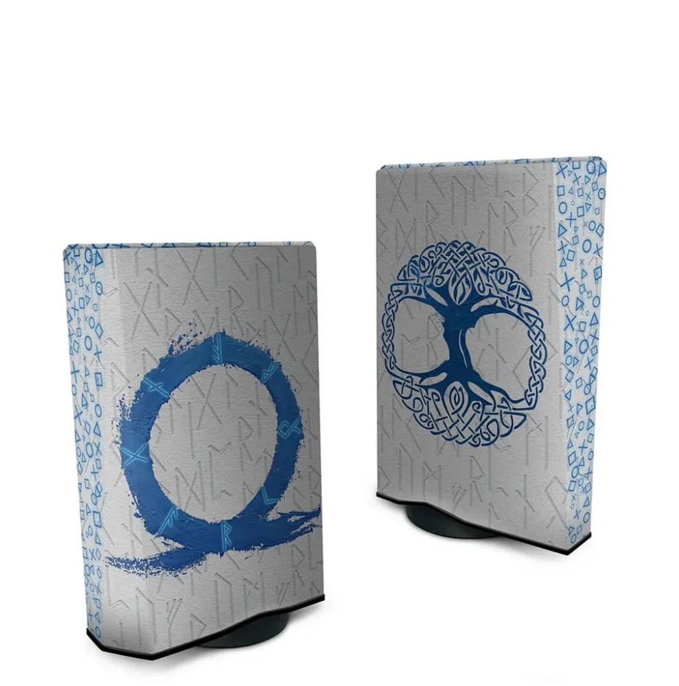 Capa Protetora Anti Poeira Ps5 Fat Vertical - God Of War Ragnarok Capa Protetora Anti Poeira Ps5 Fat Vertical - God Of War Ragnarok