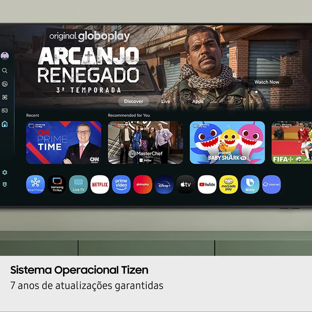 Samsung Smart Tv 65” Crystal Uhd 4k U8100f 2025, XBOX Cloud Gaming, Canais Gratuitos, Alexa 65” - view 5