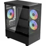 Gabinete Gamer Aerocool Viewport Usb-c V1 Preto Lateral Vidro Temperado [f002]