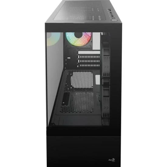 Gabinete Gamer Aerocool Viewport Usb-c V1 Preto Lateral Vidro Temperado [f002]