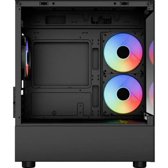 Gabinete Gamer Aerocool Viewport Usb-c V1 Preto Lateral Vidro Temperado [f002]