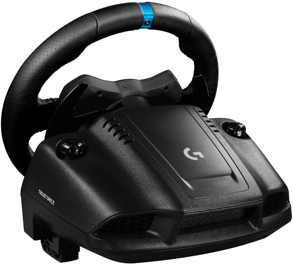 Logitech - Volante E Pedais G923 Para Ps5, Ps4 E PC - Preto-941-000147