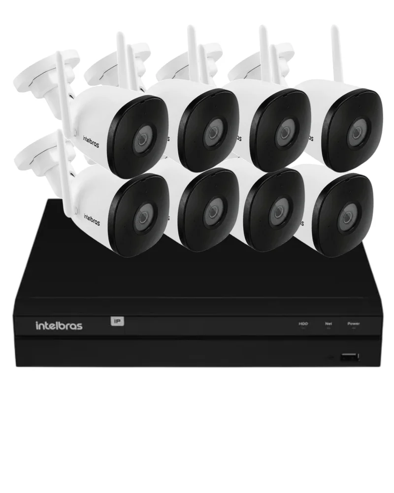 Kit 8 Câmeras Intelbras Im5 Full Hd Nvd 1408 Intelbras Sem Hd. Kit 8 Câmeras Intelbras Im5 Full Hd Nvd 1408 Intelbras Sem Hd.