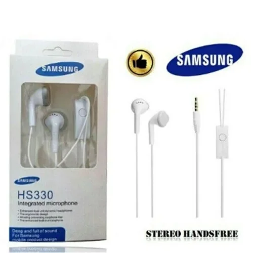 Fone Ouvido Com Fio Hs330 Samsung Galaxy Cor Branco