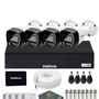 Kit 4 Câmeras Intelbras Vhd 1220 B Full Color Dvr Mhdx 1104-c Com SSD 512gb.