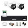 Kit 2 Câmeras Intelbras Vhd 3530 B 5mp Hdcvi Visão Noturna 30m Ip67 + Dvr Mhdx 3004c 4 Canais + 2TB