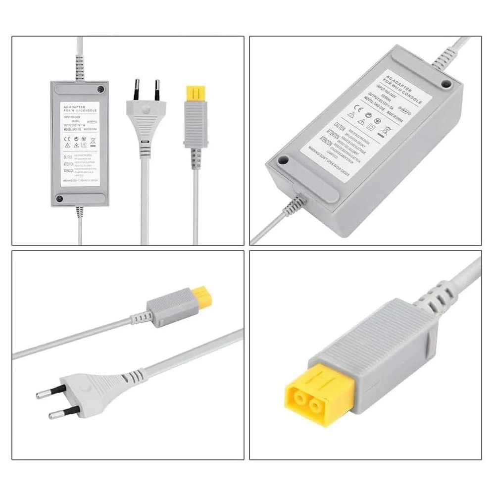 Fonte De Energia Ac Adaptador Bivolt 100/240v Compatível Para Console Wii U Fonte De Energia Ac Adaptador Bivolt 100/240v Compatível Para Console Wii U