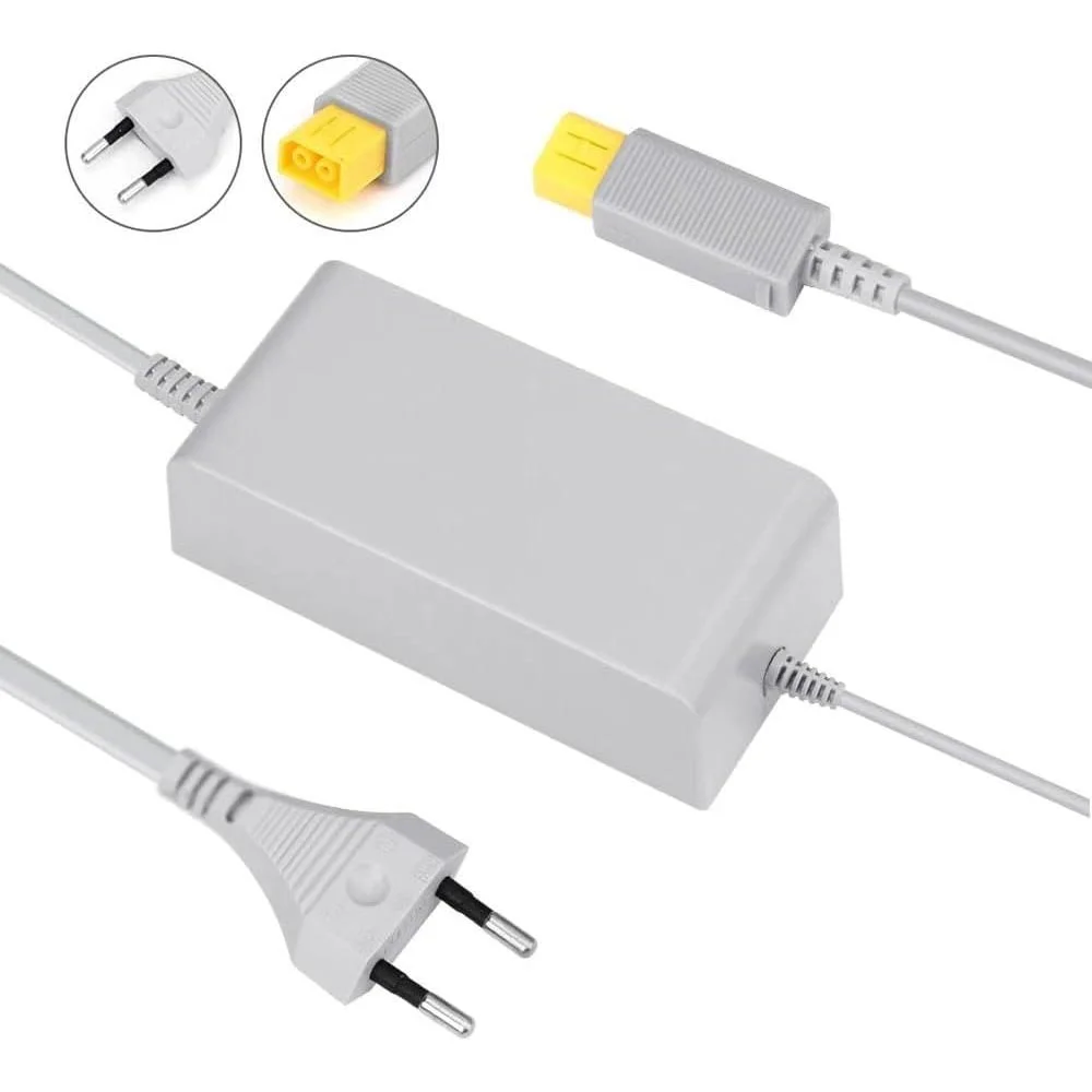 Fonte De Energia Ac Adaptador Bivolt 100/240v Compatível Para Console Wii U Fonte De Energia Ac Adaptador Bivolt 100/240v Compatível Para Console Wii U