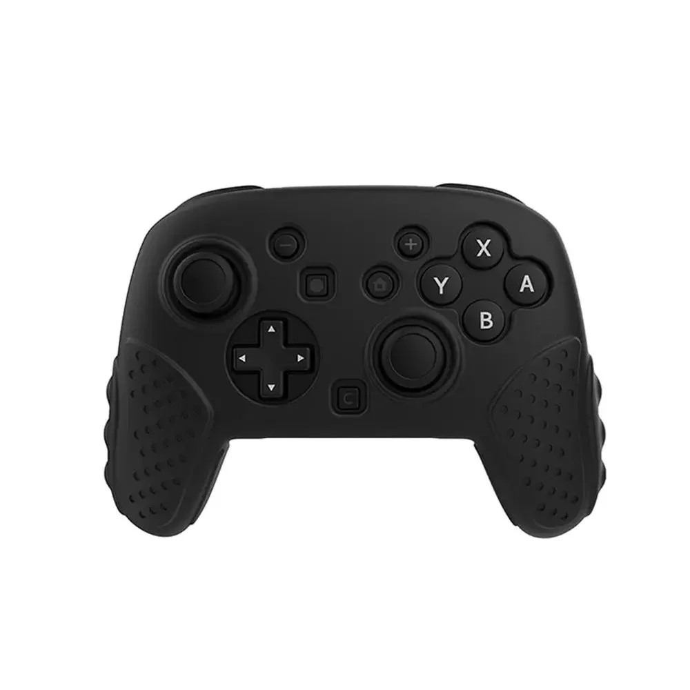Capa Controle Preta Nintendo Switch 2 Pro Antiderrapante Silicone Proteção Ns2