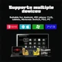 Controle Joystick Sem Fio Para Celular Tablet E Ipad  Ipega Pg-9777s RGB Bluetooth