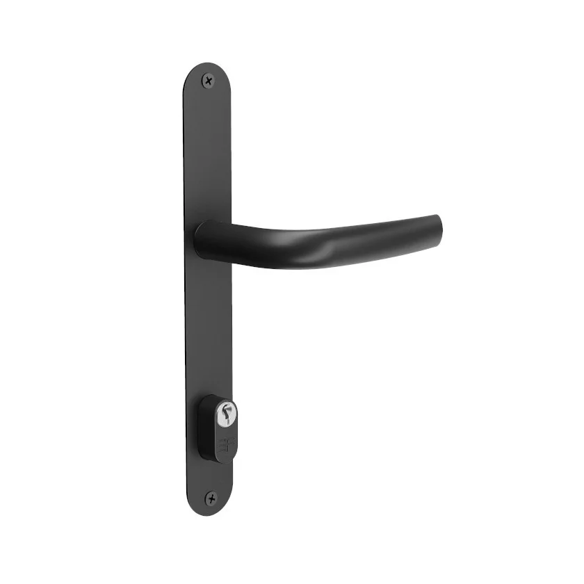 Fechadura Perfil Estreito 5122/11450 Externa Espelho Preto 21mm 3f Fechadura Perfil Estreito 5122/11450 Externa Espelho Preto 21mm 3f