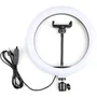 Luz LED Ring Light 10 " Com Suporte Sem Tripé