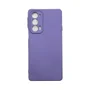 Capa Moto Edge 20 (normal) Silicone Aveludada Protege Câmera Colorida Capinha Anti Impacto Moto Edge 20:roxo