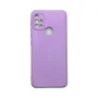 Capa Moto G10 / G20 / G30 Silicone Aveludada Protege Câmera Colorida Capinha Anti Impacto Moto G10 / G20 / G30:lilas