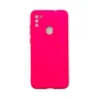 Capa Samsung A11 Silicone Aveludada Protege Câmera Colorida Capinha Anti Impacto A11:pink