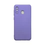 Capa Samsung A20 / A30 Silicone Aveludada Protege Câmera Colorida Capinha Anti Impacto A20 / A30:roxo