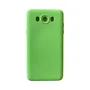 Capa Samsung J7 Metal ( J7 2016 ) Silicone Aveludada Protege Câmera Colorida Capinha Anti Impacto J7 Metal:verde Folha