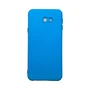 Capa Samsung J4 Plus / J4 Core Silicone Aveludada Protege Câmera Colorida Capinha Anti Impacto J4 Plus / Core:azul Pisci