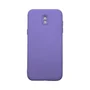 Capa Samsung J5 Pro Silicone Aveludada Protege Câmera Colorida Capinha Anti Impacto J5 Pro:roxo