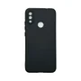 Capa Xiaomi Redmi Note 7 Silicone Aveludada Protege Câmera Colorida Capinha Anti Impacto Redmi Note 7:preto
