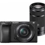 Câmera Sony A6400 Mirrorless Com Lente 16-50mm + 55-210mm