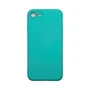 Capa Iphone 7 / 8 / Se 2020  Silicone Aveludada Protege Câmera Colorida Capinha Anti Impacto Iphone 7 / 8 / Se 2020:verd