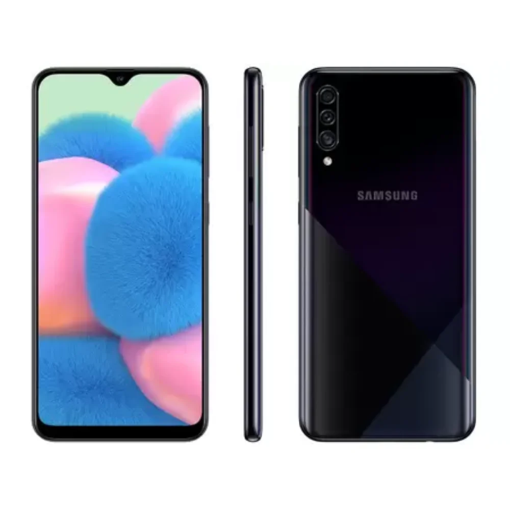 Usado: Samsung A30s 64 Gb Preto - Bom