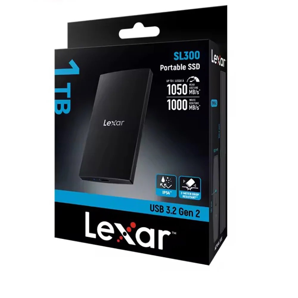 Lexar SL300 1TB ポータブルSSD(未使用、開封のみ) Produtos com até 15 OFF no PIX KaBuM