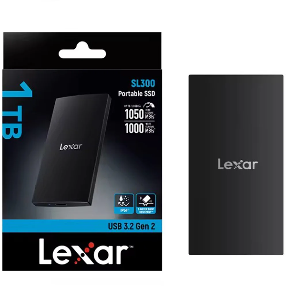 Lexar SL300 1TB ポータブルSSD(未使用、開封のみ) Produtos com até 15 OFF no PIX KaBuM