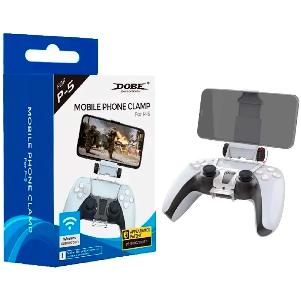 Suporte Clip Celular Para Controle Ps5 Jogar Mobile Suporte Clip Celular Para Controle Ps5 Jogar Mobile