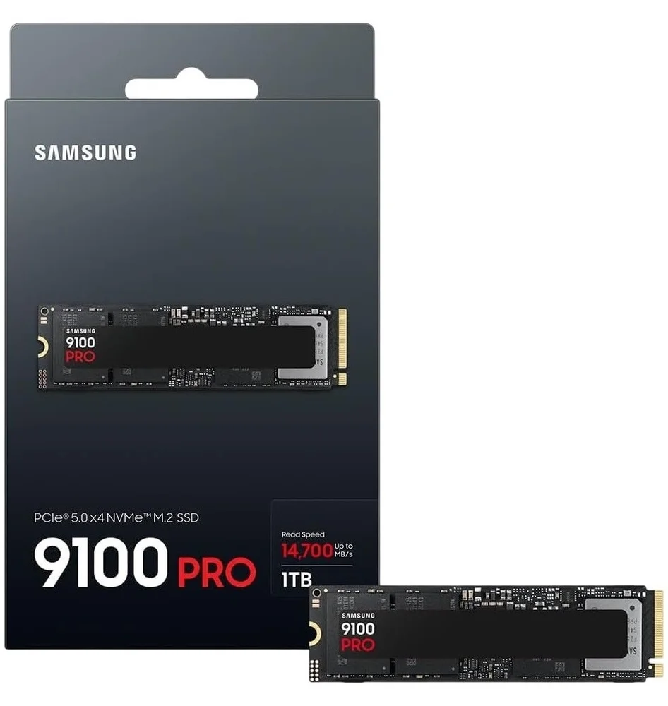 SSD M.2 Nvme Gen5 1TB 14.700mb/s Samsung 9100 Pro 1TB PC / Ps5 / Playstation 5 SSD PCie 5.0 Gen 5 - Mz-vap1t0bam SSD M.2 Nvme Gen5 1TB 14.700mb/s Samsung 9100 Pro 1TB PC / Ps5 / Playstation 5 SSD PCie 5.0 Gen 5 - Mz-vap1t0bam