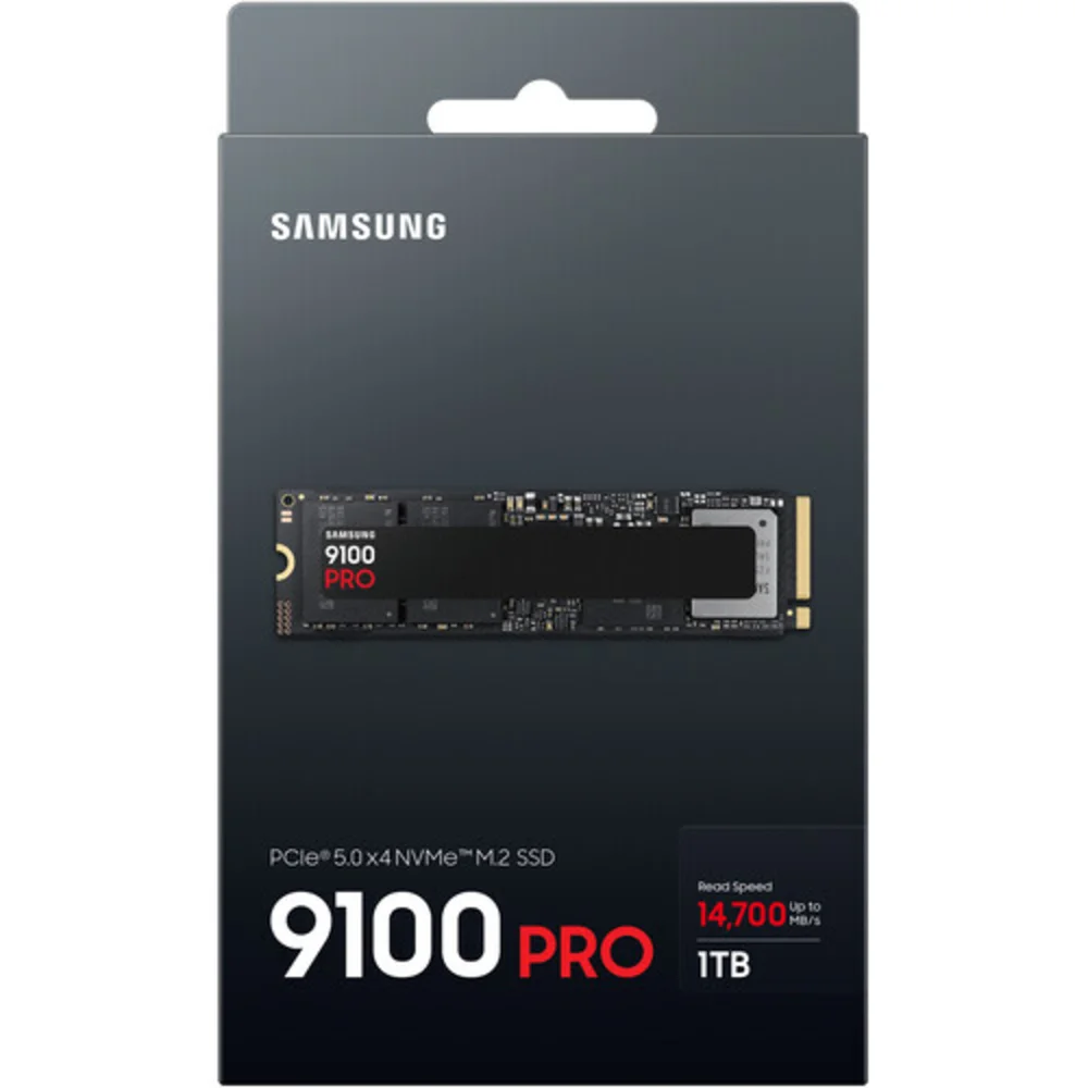SSD M.2 Nvme Gen5 1TB 14.700mb/s Samsung 9100 Pro 1TB PC / Ps5 / Playstation 5 SSD PCie 5.0 Gen 5 - Mz-vap1t0bam SSD M.2 Nvme Gen5 1TB 14.700mb/s Samsung 9100 Pro 1TB PC / Ps5 / Playstation 5 SSD PCie 5.0 Gen 5 - Mz-vap1t0bam