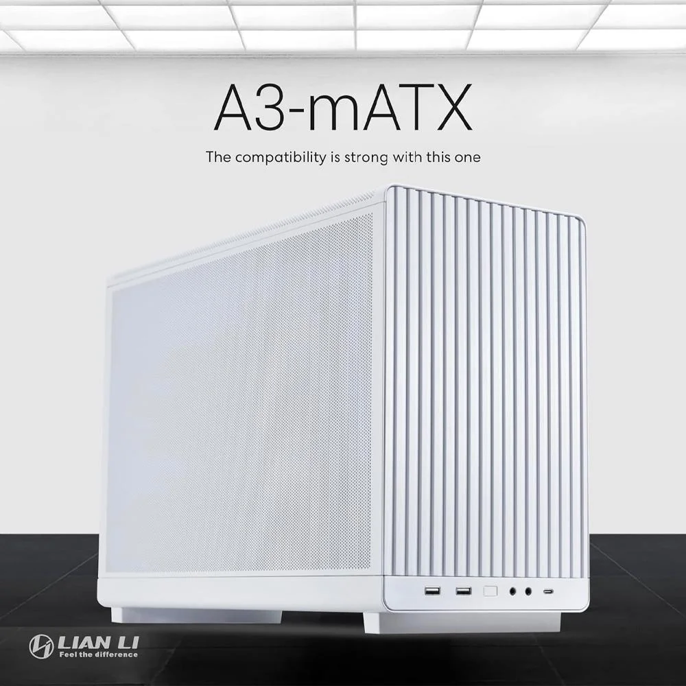 Gabinete Gamer Lian Li A3 Micro Atx Branco A3-matx Gabinete Gamer Lian Li A3 Micro Atx Branco A3-matx