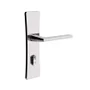Fechadura Design Externa Espelho Bella 40mm Cromado 733e12755cr 3f