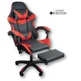 Cadeira Gamer Stillus Ergonômica Oficial Com Apoio Para Os Pés - Vermelho - 1