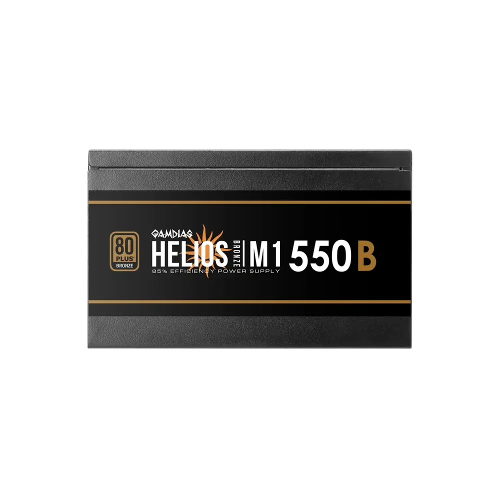 Fonte Gamer Gamdias Helios M1-550b 80 Plus Bronze Fonte Gamer Gamdias Helios M1-550b 80 Plus Bronze