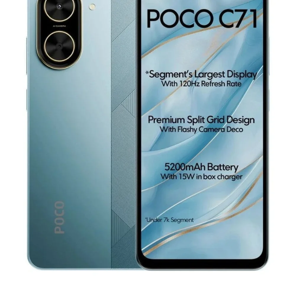POCO C71 Ram 3 Room 64GB スマートフォン 2台 Produtos com até 15 OFF no PIX KaBuM