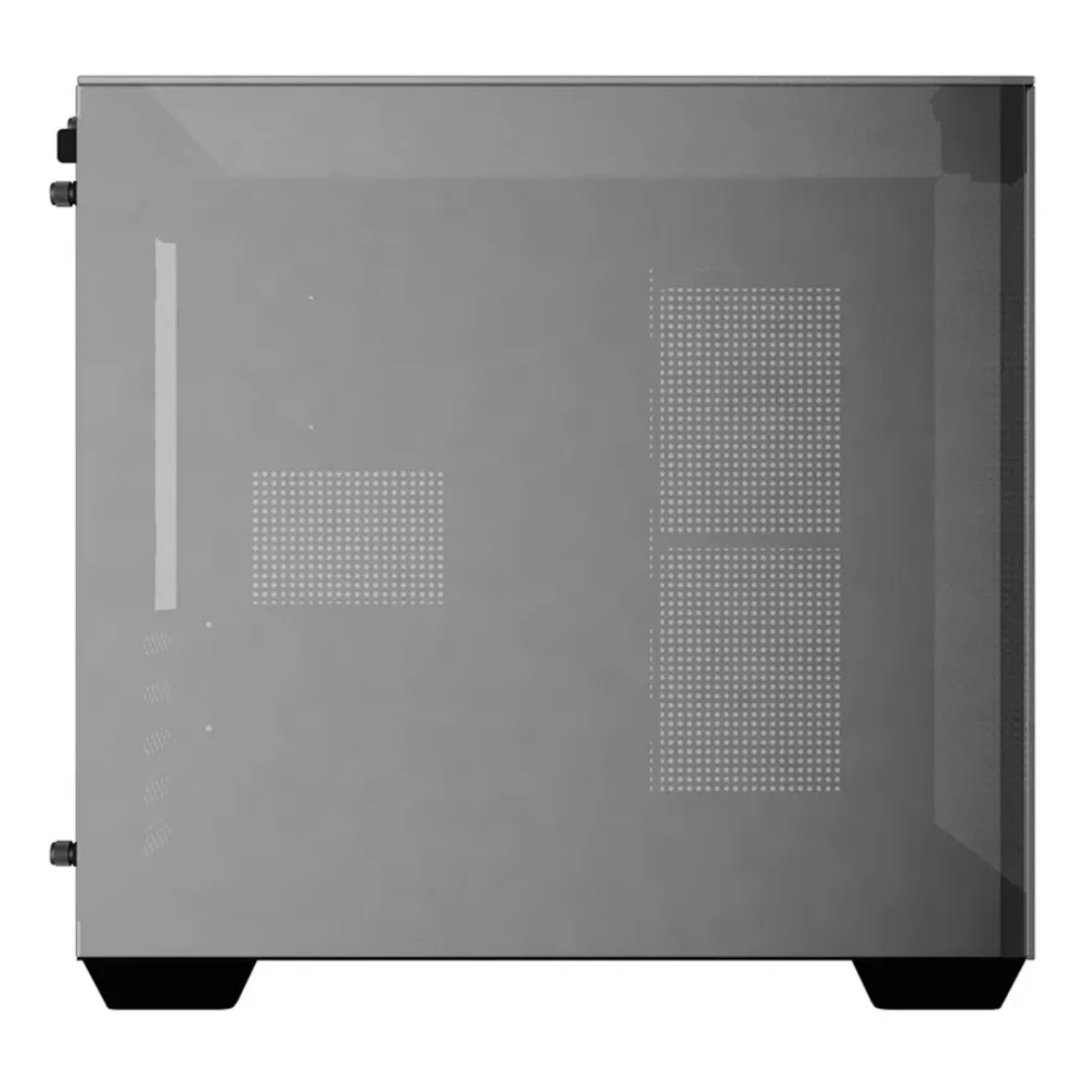 Gabinete Gamer Vegas Vidro Espelhado Placas-mãe Matx E Mini-itx Bluecase - Bg-059b Gabinete Gamer Vegas Vidro Espelhado Placas-mãe Matx E Mini-itx Bluecase - Bg-059b