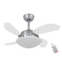 Ventilador Volare Fly Mini Branco 220v E Controle Remoto