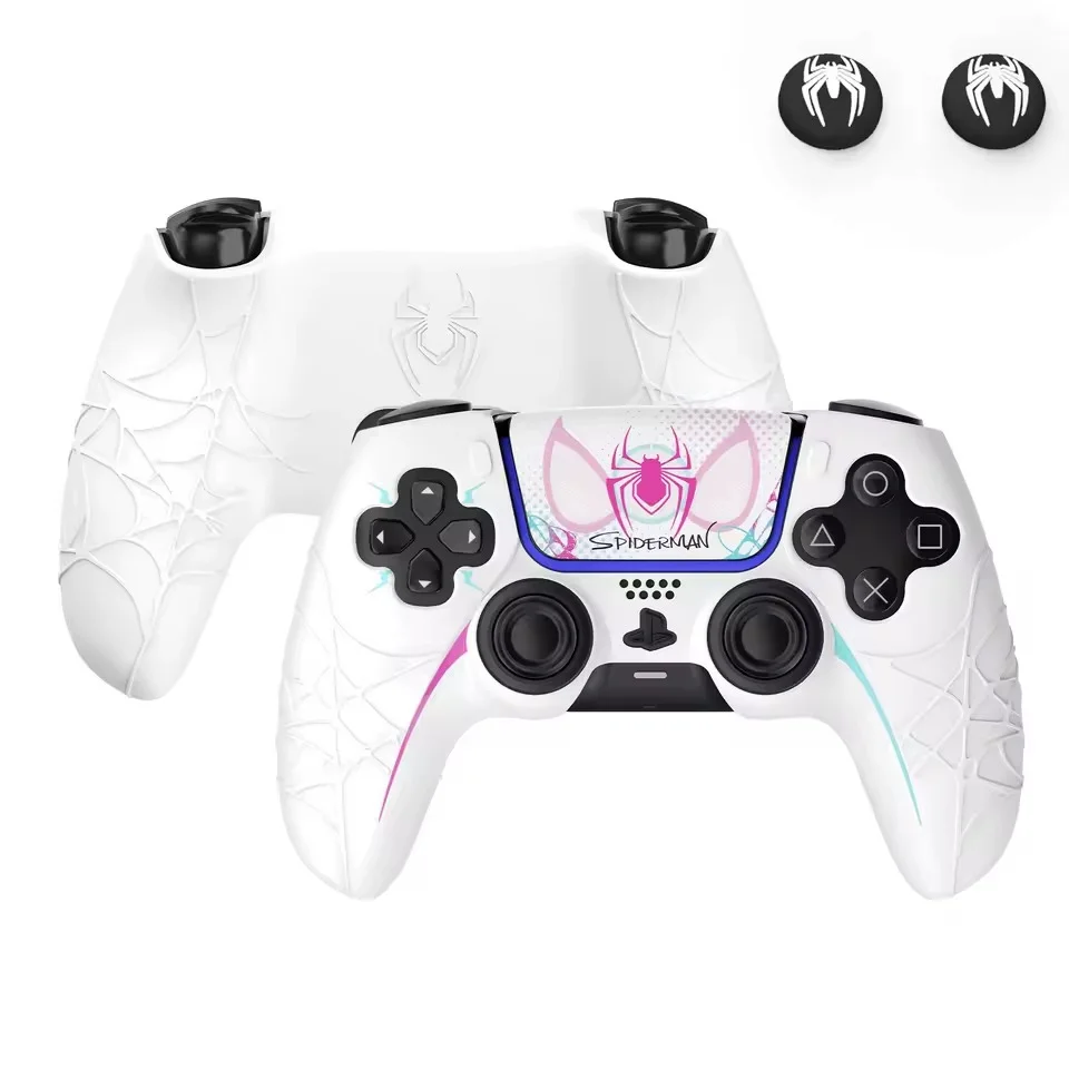 Capa Controle Dualsense Ps5 Spidergwen Spider-man Antiderrapante Homem Aranha Mulher Spiderwoman Gwen Stacy Acessório Capa Controle Dualsense Ps5 Spidergwen Spider-man Antiderrapante Homem Aranha Mulher Spiderwoman Gwen Stacy Acessório