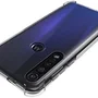 Capinha Silicone Antichoque Transparente Compatível Com Moto G8 Play