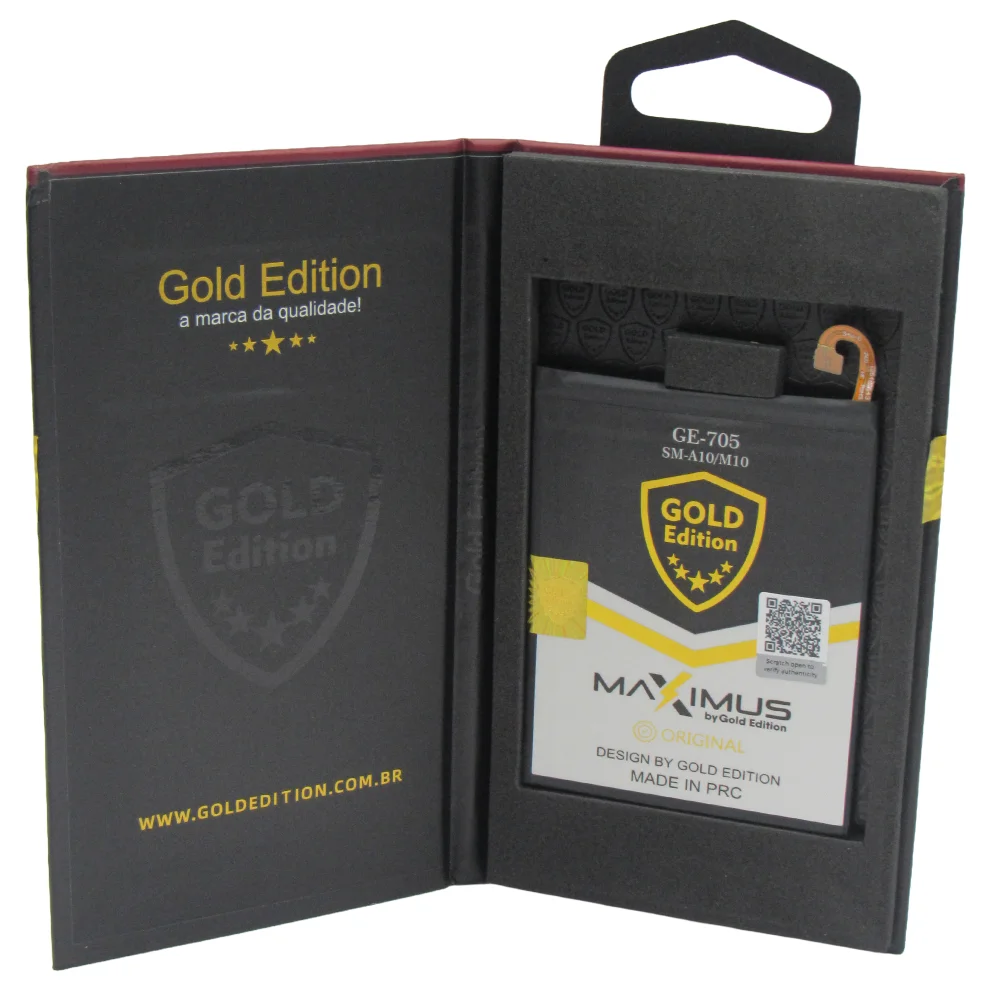 Bateria Gold Edition Ba750 Para Galaxy A10 / M10 / A7 2018