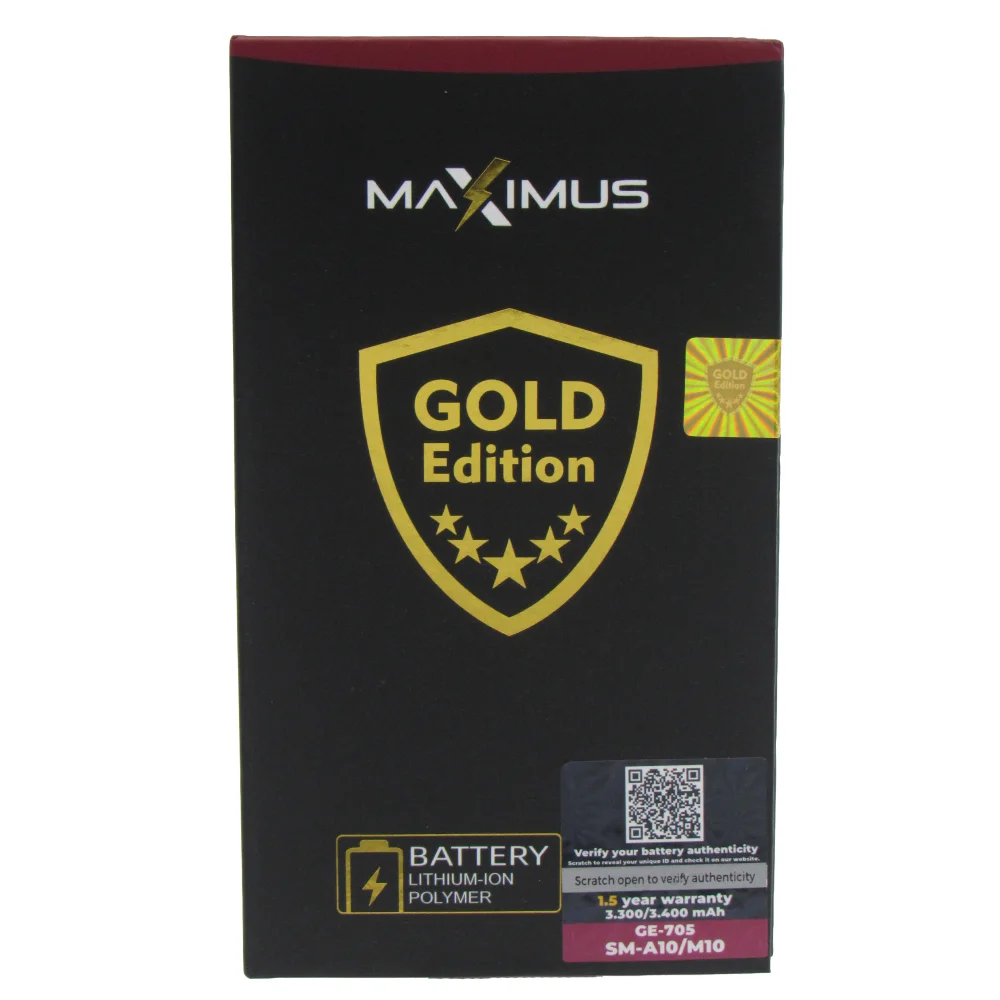 Bateria Gold Edition Ba750 Para Galaxy A10 / M10 / A7 2018